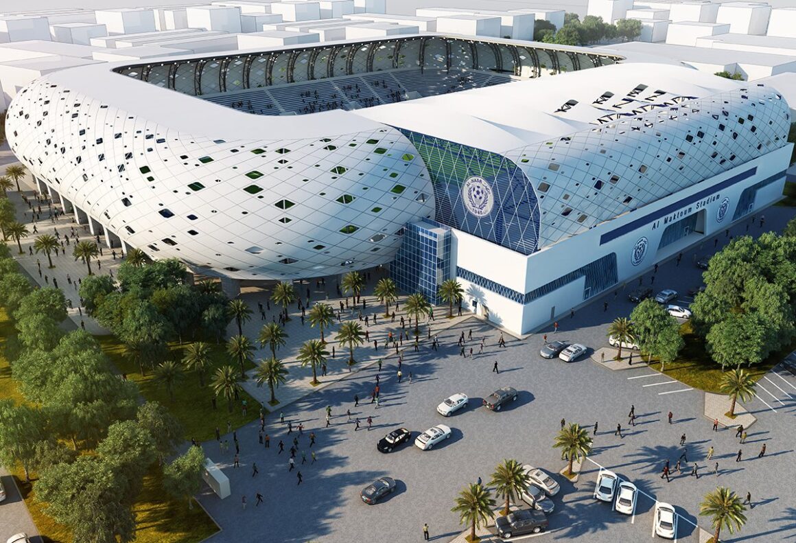 Al-Maktoum Stadium by OBE Architects Dubai