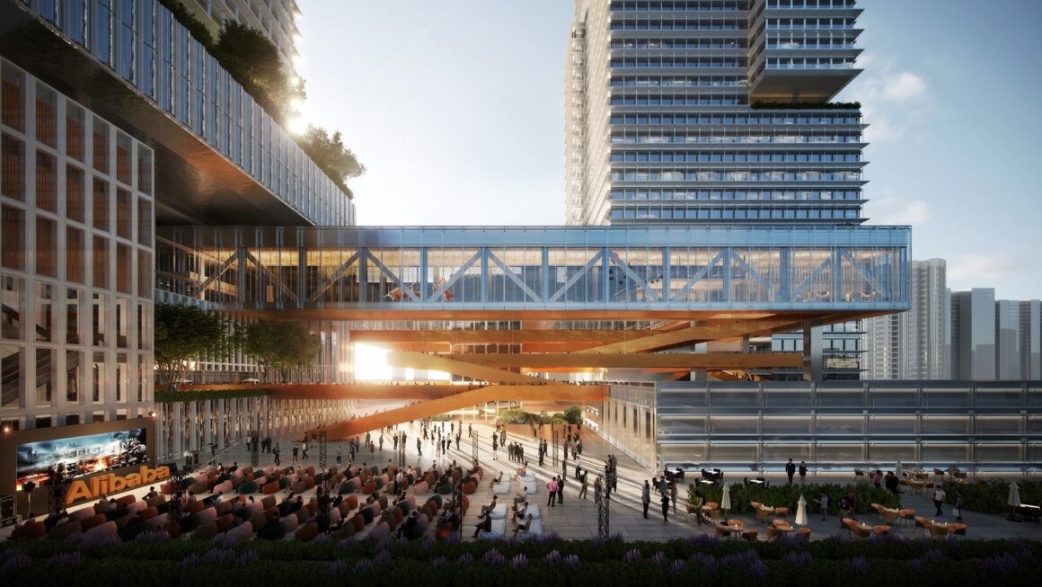 Qin Pang of Benoy Alibaba’s new Central China Headquarters