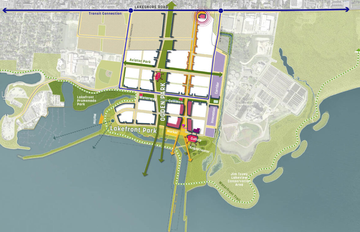 Lakeview Village Master Plan by Sasaki Associates