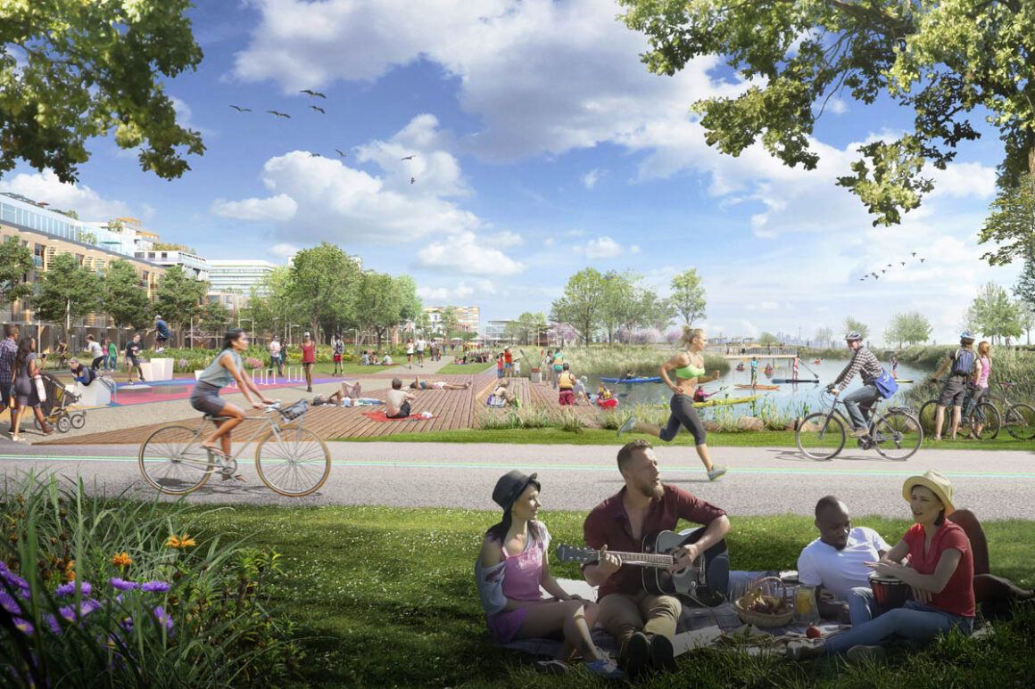 Lakeview Village Master Plan by Sasaki Associates