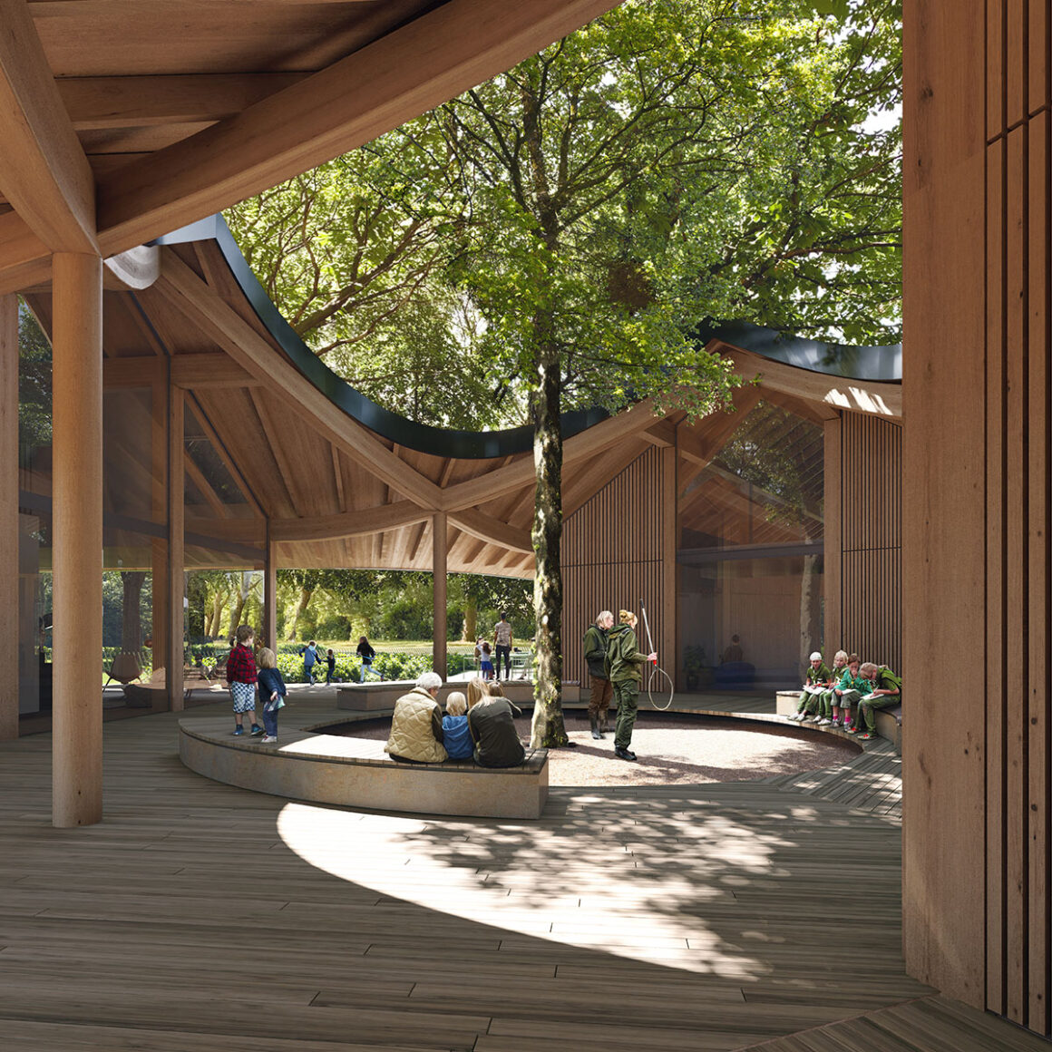 Koekamp Visitor Center by Powerhouse Company and Delva