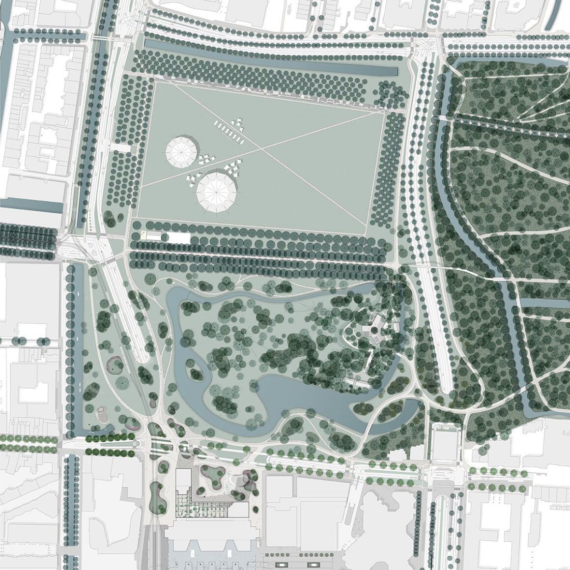 Koekamp Visitor Center by Powerhouse Company and Delva