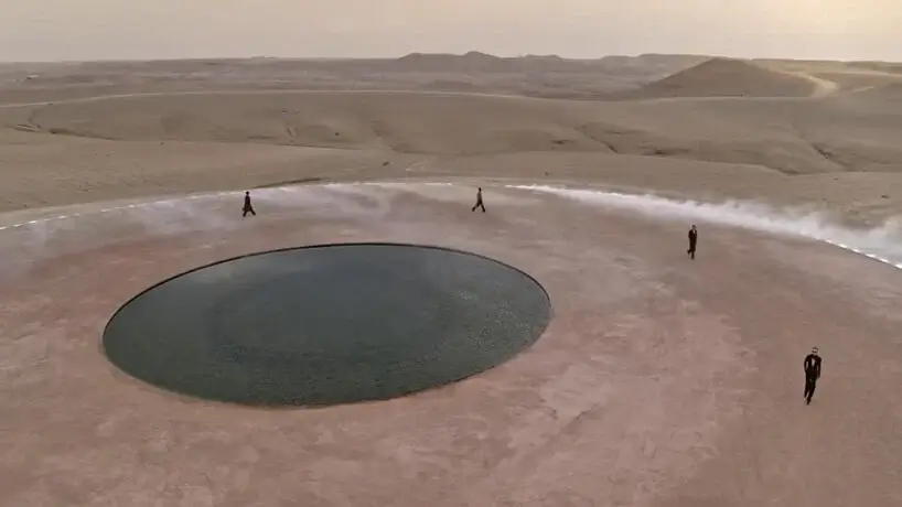 Es Devlin creates an eerie environment in the middle of the Moroccan desert  staging a sustainable and carbon-neutral fashion show for Saint Laurent's  SS2023 Menswear Collection - Global Design News