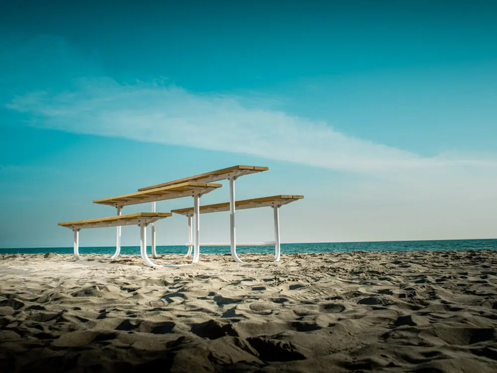 ARE: MULTI FUNCTIONAL URBAN PICNIC TABLE by Yonoh Creative Studio