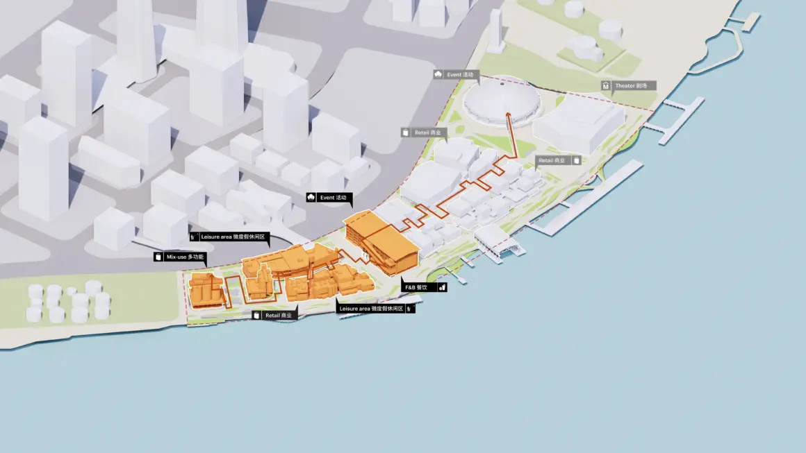 Gate M West Bund Dream Center by MVRDV