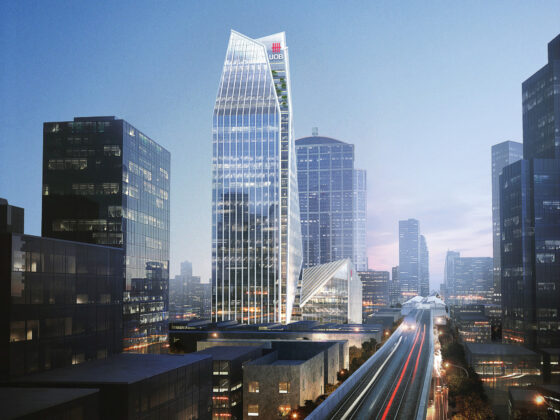 Kohn Pedersen Fox Associates United Overseas Bank Head Office