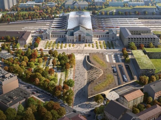 Patrik Schumacher Vilnius Railway Station