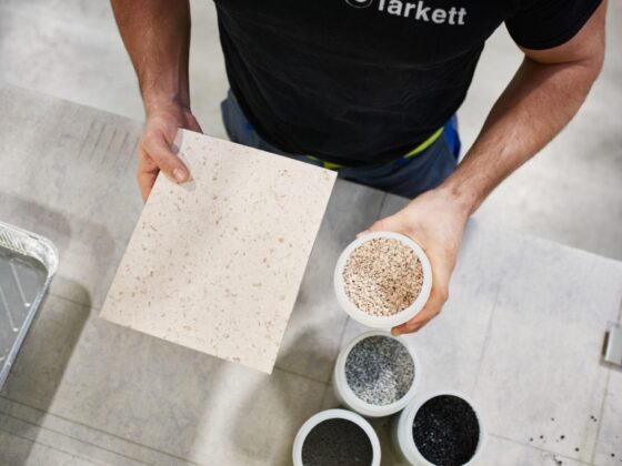 vinyl flooring by Tarkett