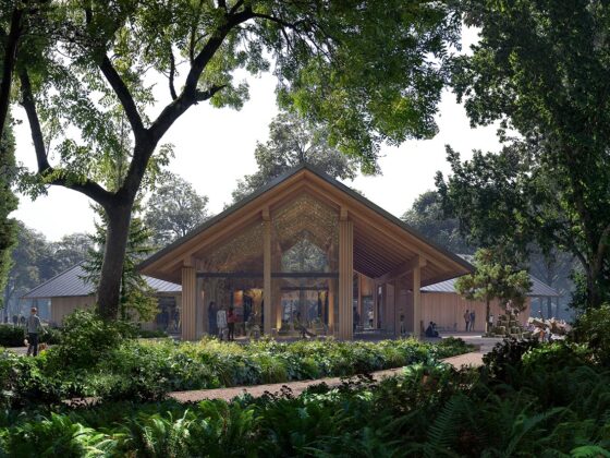 Koekamp Visitor Center by Powerhouse Company and Delva