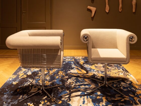 New Chesterfield Sofa by Irene Kronenberg