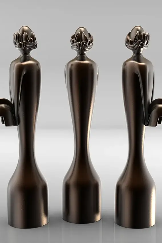 Brit Awards 2023 Trophy by Olaolu Slawn