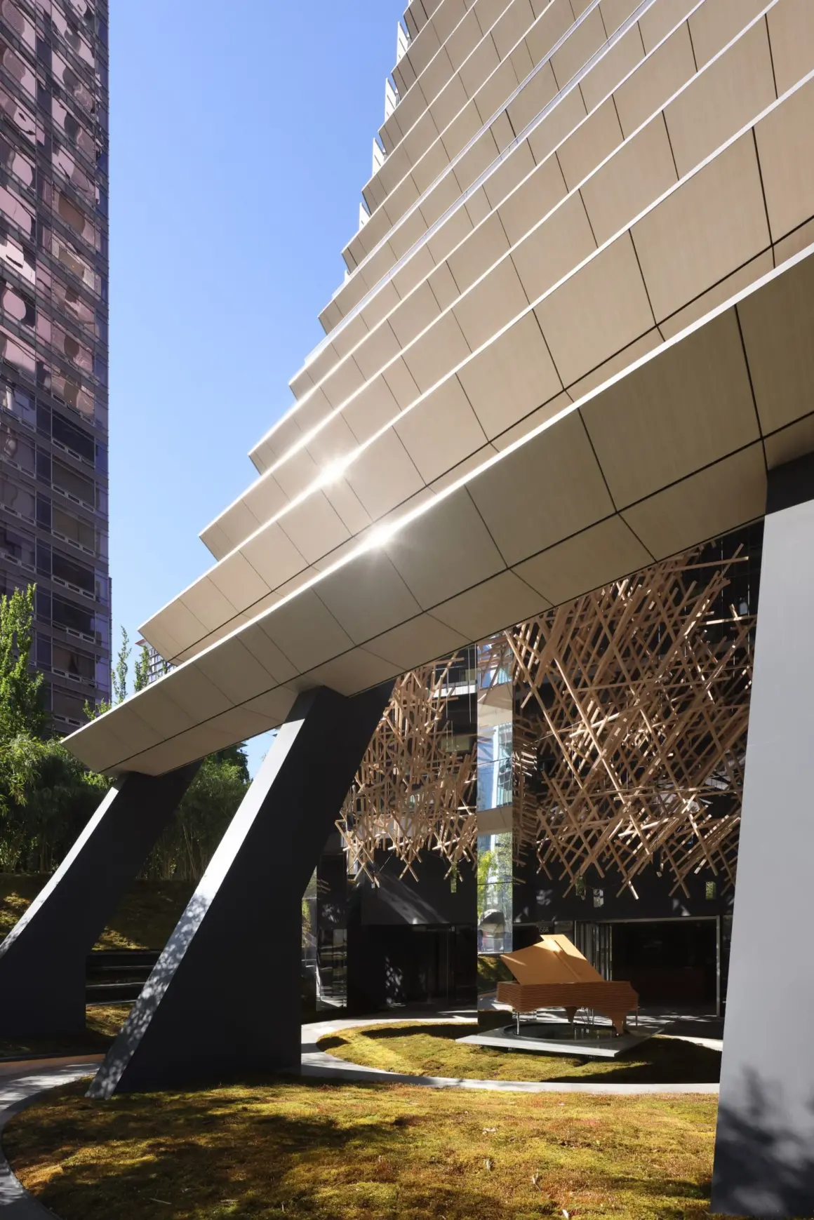 Alberni Tower by Kengo Kuma