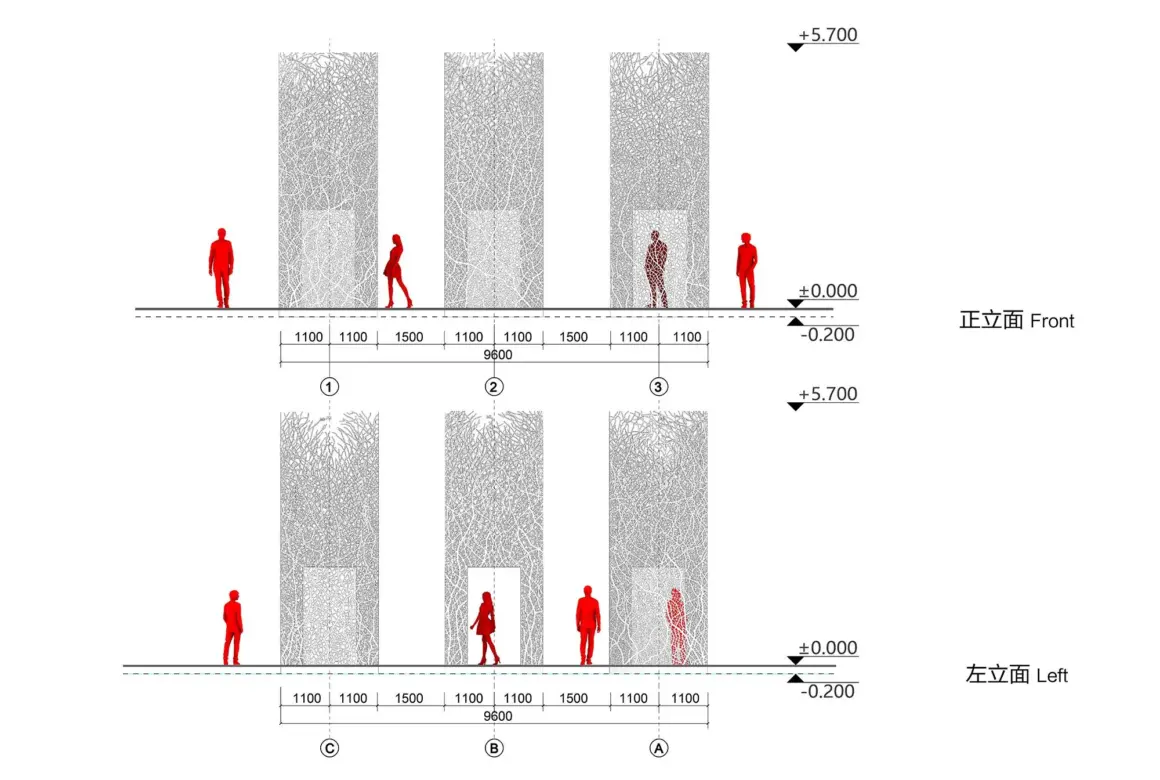 Column Matrix by Filed Comforming Studio