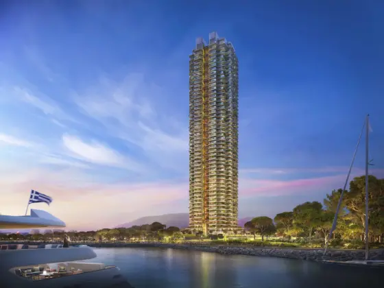The Ellinikon Riviera Tower by Foster + Partners