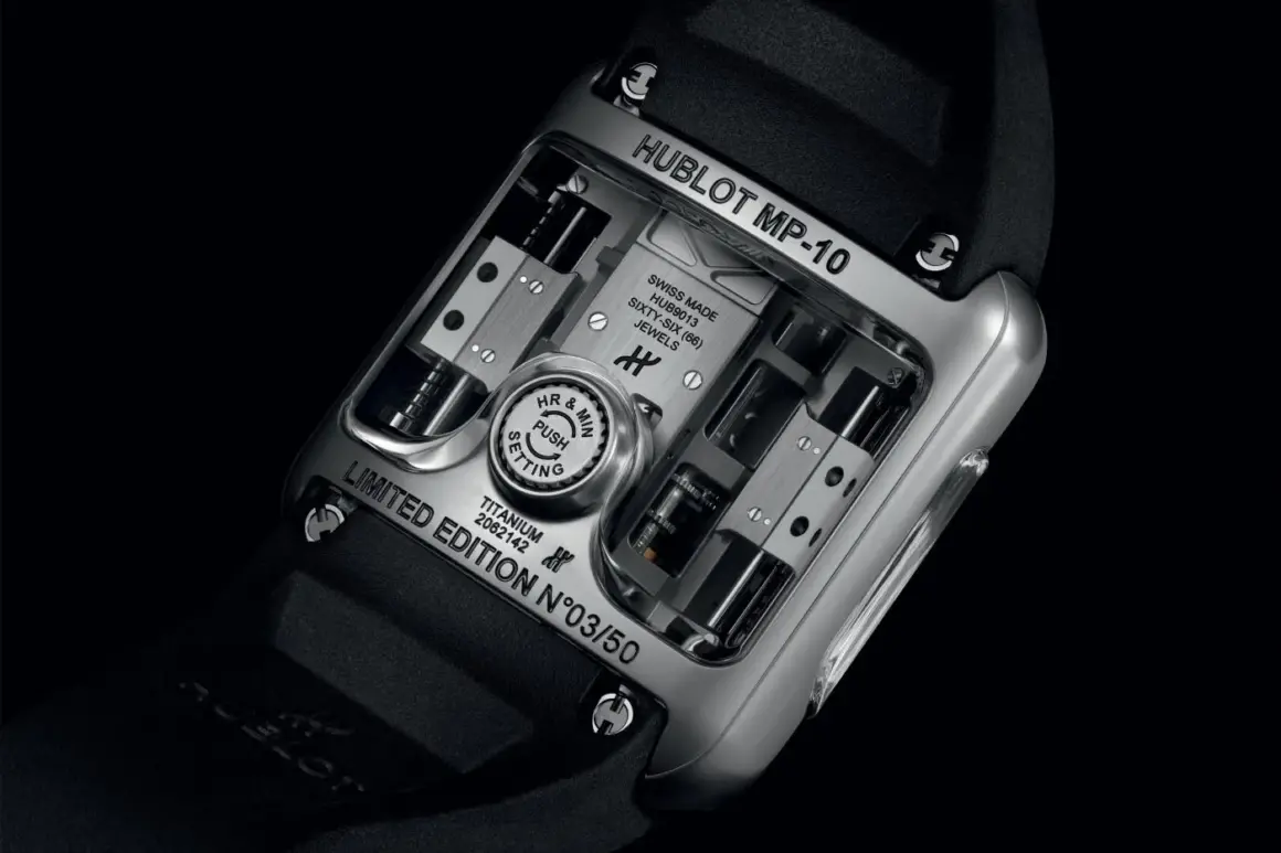 MP-10 Tourbillon Weight Energy System Titanium