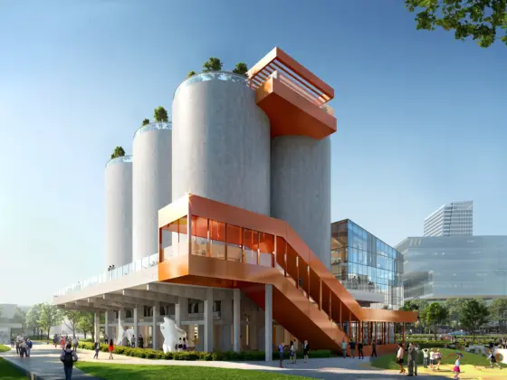 Gate M West Bund Dream Center by MVRDV